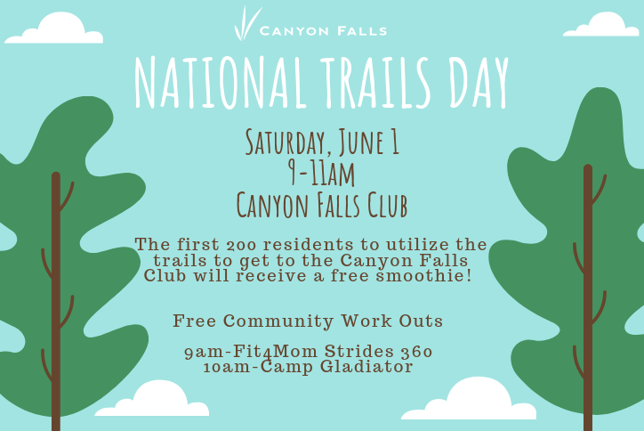 National Trails Day at Canyon Falls Community Northlake, TX