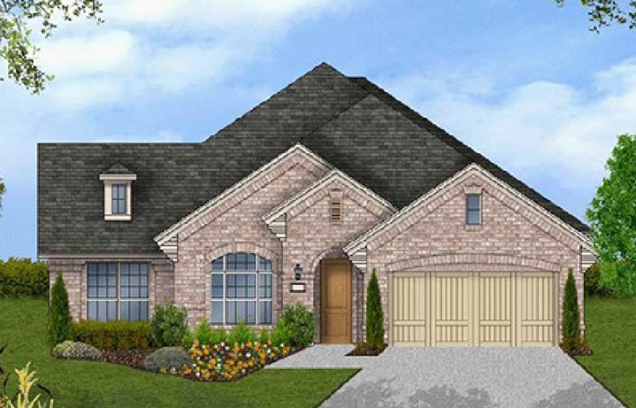 Canyon Falls Coventry Homes Plan 2541 Elevation A