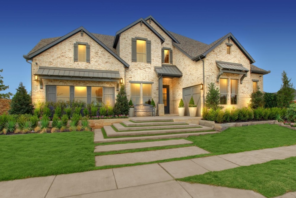 Drees Homes Model Home in Canyon Falls Northlake Texas Homes