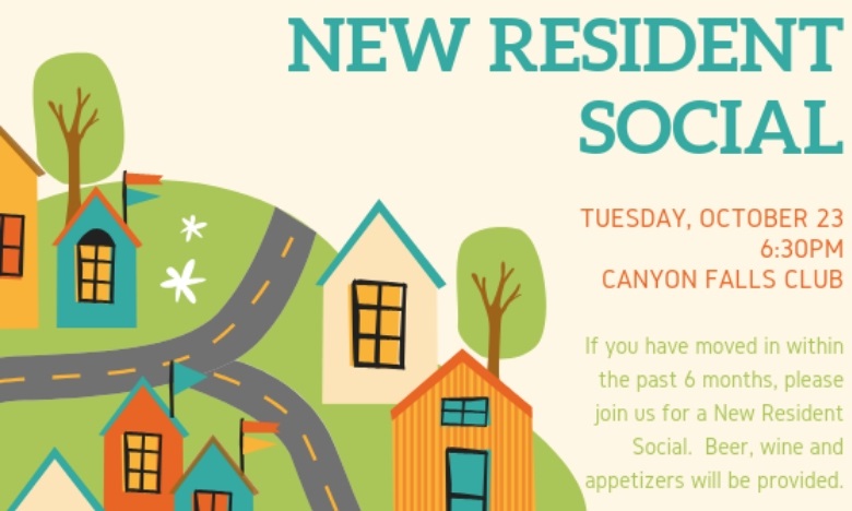 New Resident Social at Canyon Falls Community Northlake, TX