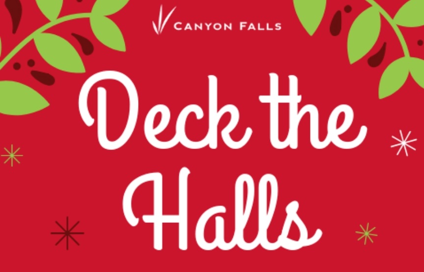 Deck the Halls Holiday Event at Canyon Falls Community Northlake, TX