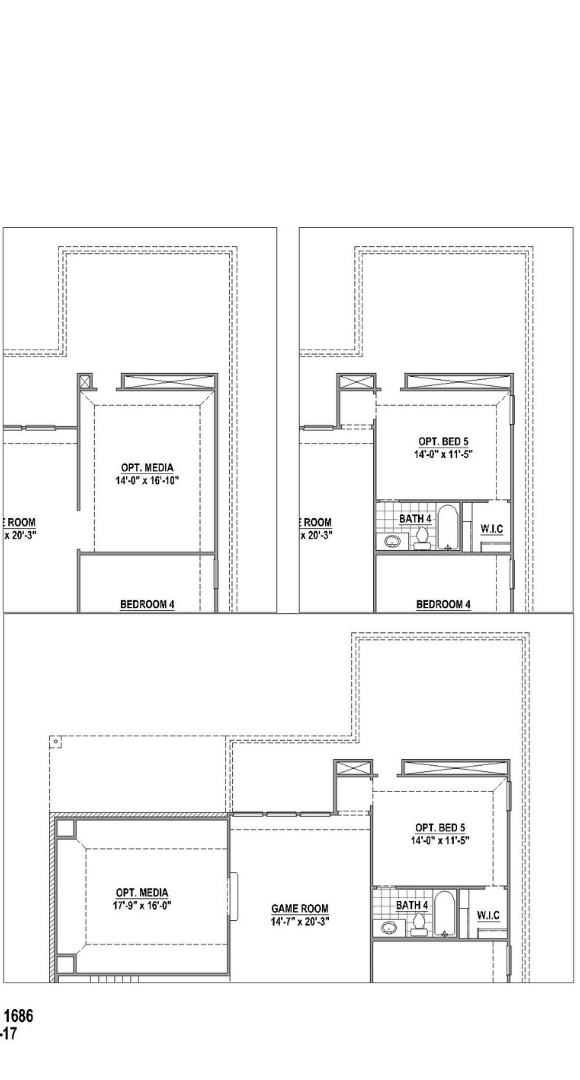 American Legend Homes Plan 1686 Floorplan Optional in Canyon Falls
