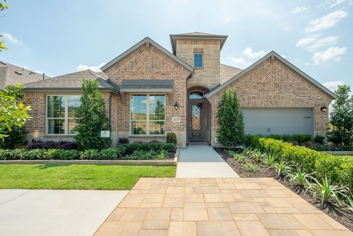 New American Legend Model Home at Canyon Falls community Northlake, TX