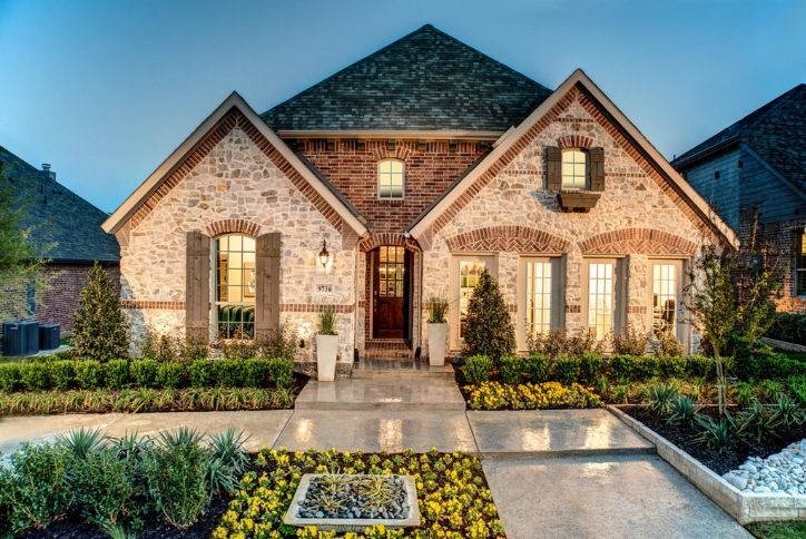 New American Legend Model Home at Canyon Falls community Northlake, TX