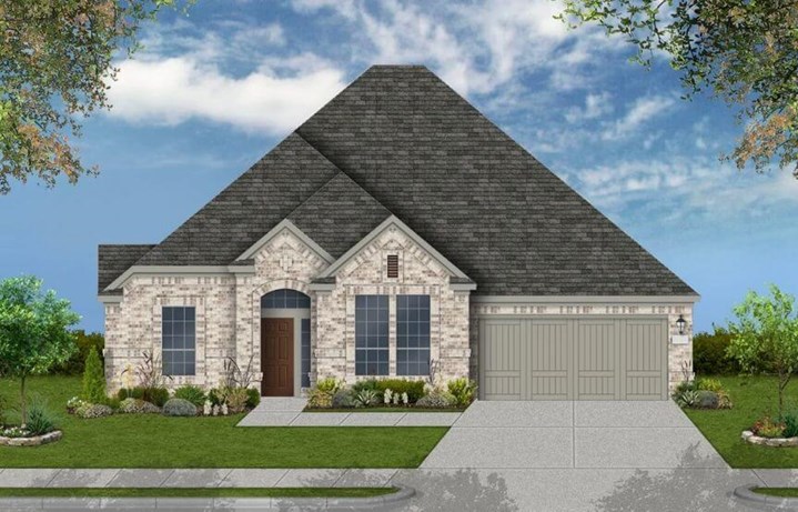 Coventry Homes Plan 2878 Elevation A in Canyon Falls