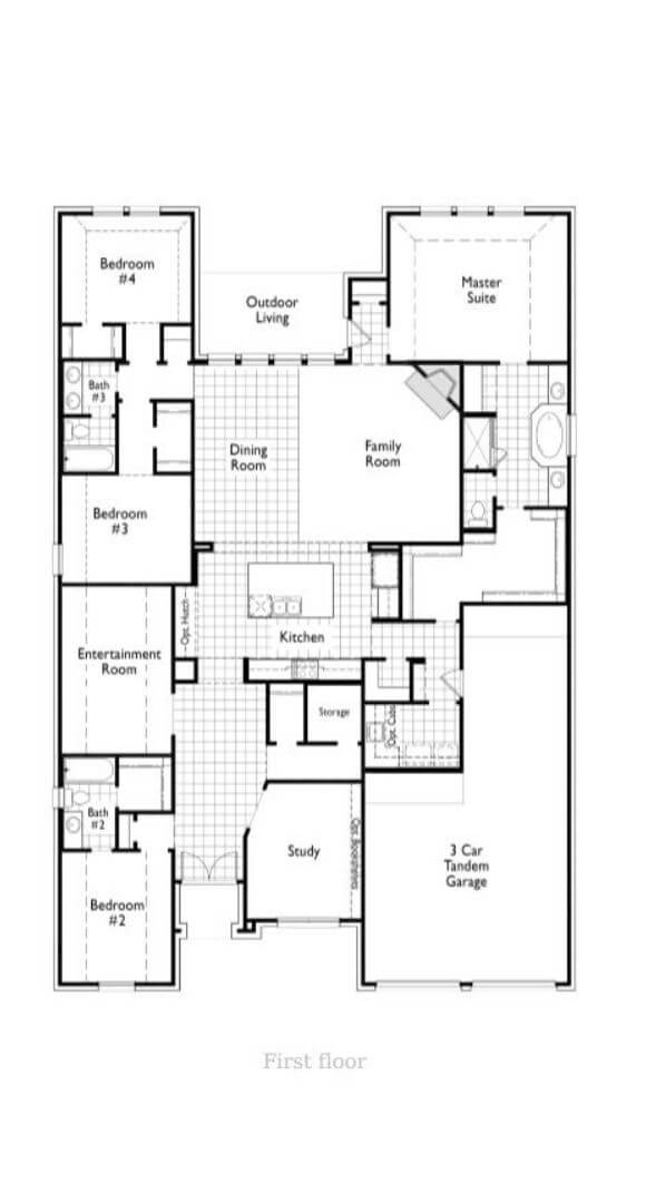 Highland Homes Plan 213