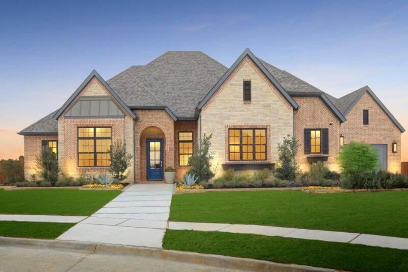 Drees Homes Model Exterior in Canyon Falls