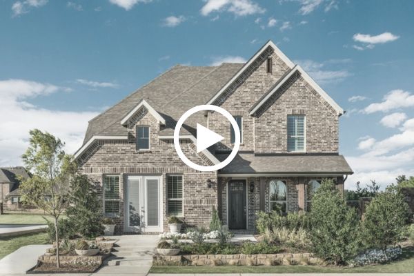 Ashton Woods model home in Canyon Falls, TX