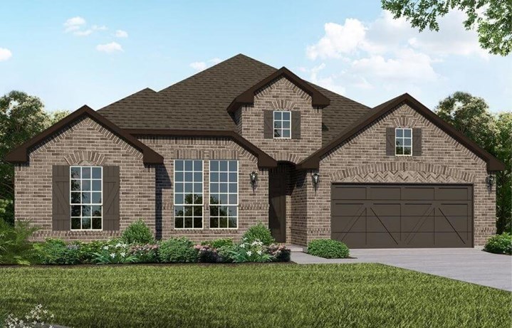 American Legend Homes Plan 1685 Elevation B in Canyon Falls