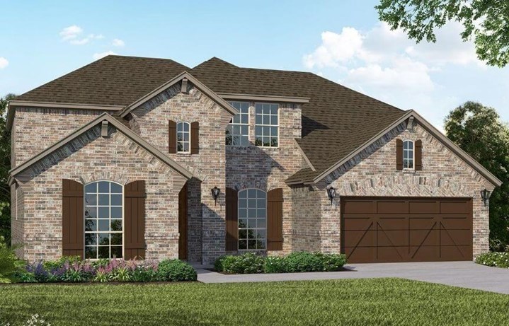 American Legend Homes Plan 1986 Elevation B in Canyon Falls