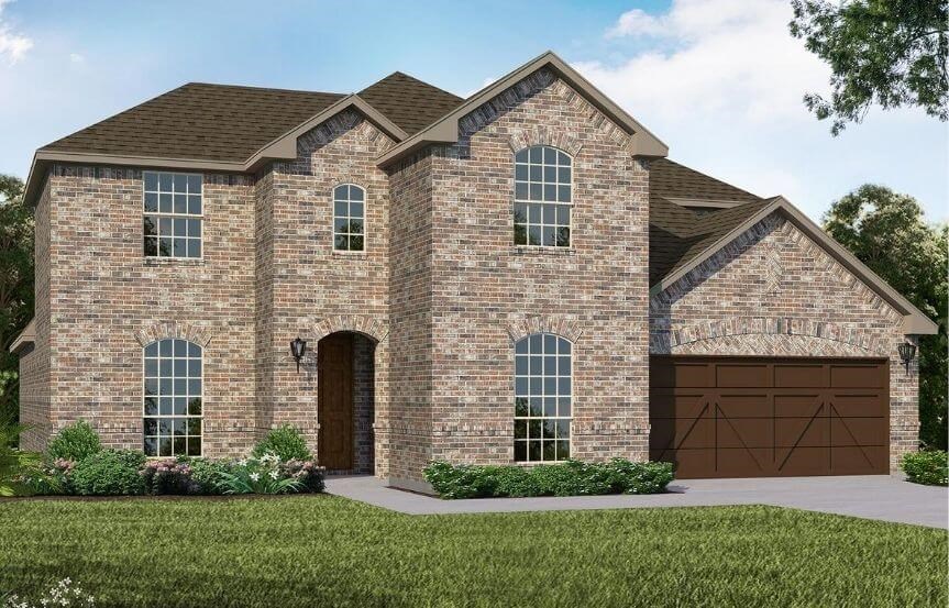 American Legend Homes Plan 1689 Elevation A in Canyon Falls