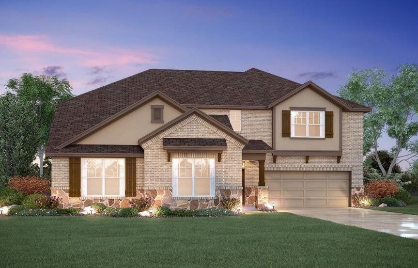 M/I Homes San Gabriel 11716 Bull Creek Drive