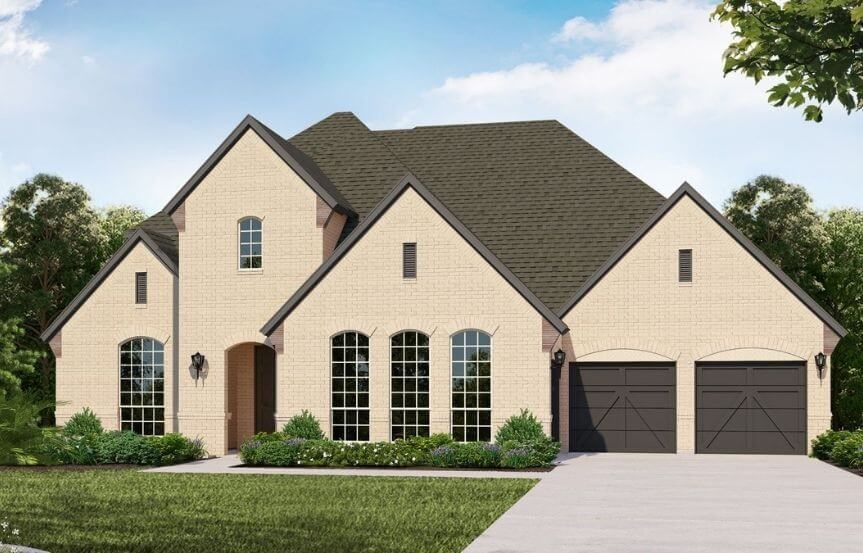 Belclaire Homes Plan B834 Elevation A in Canyon Falls