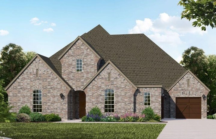 Belclaire Homes Plan B826 Elevation A in Canyon Falls