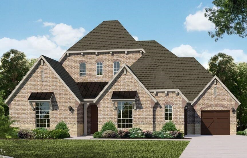 Belclaire Homes Plan B826 Elevation C in Canyon Falls