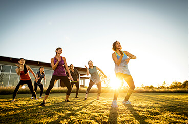 Yoga in Canyon Falls New Home Community Northlake, TX