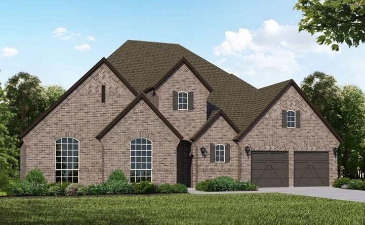 Belclaire Homes Plan B829 Elevation D in Canyon Falls
