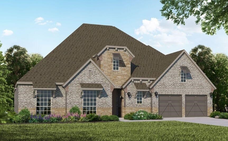 Belclaire Homes Plan B829 Elevation E in Canyon Falls