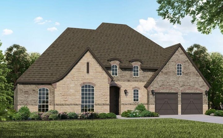 Belclaire Homes Plan B829 Elevation F in Canyon Falls