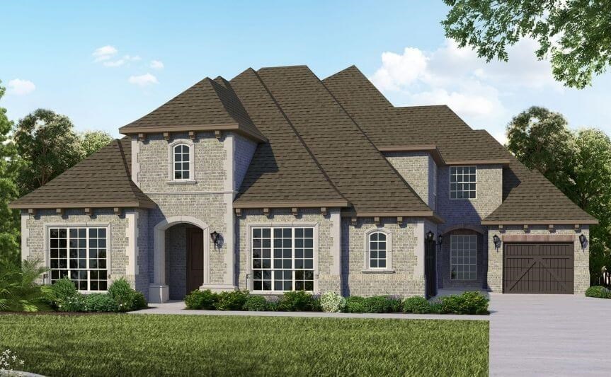 Belclaire Homes Plan B810 Elevation B in Canyon Falls