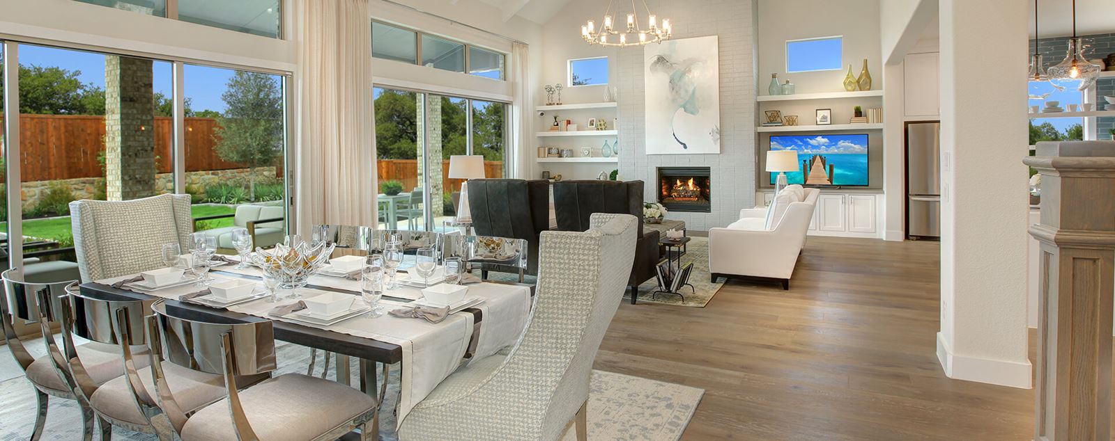Canyon Falls model home in Flower Mound, Argyle, Northlake, TX