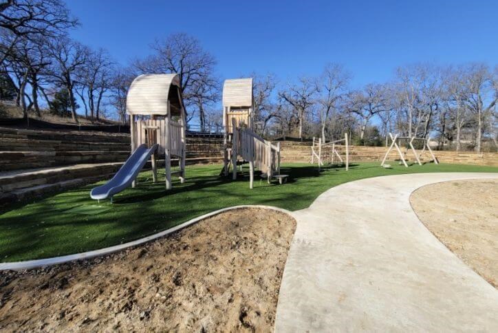 New Community Park in Flower Mound in Canyon Falls