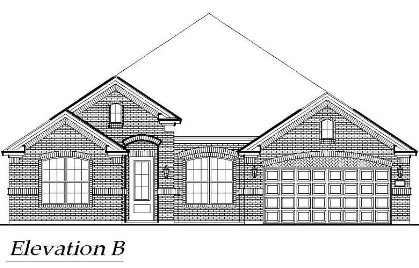 Chesmar Homes Plan Laurel Elevation B in Canyon Falls