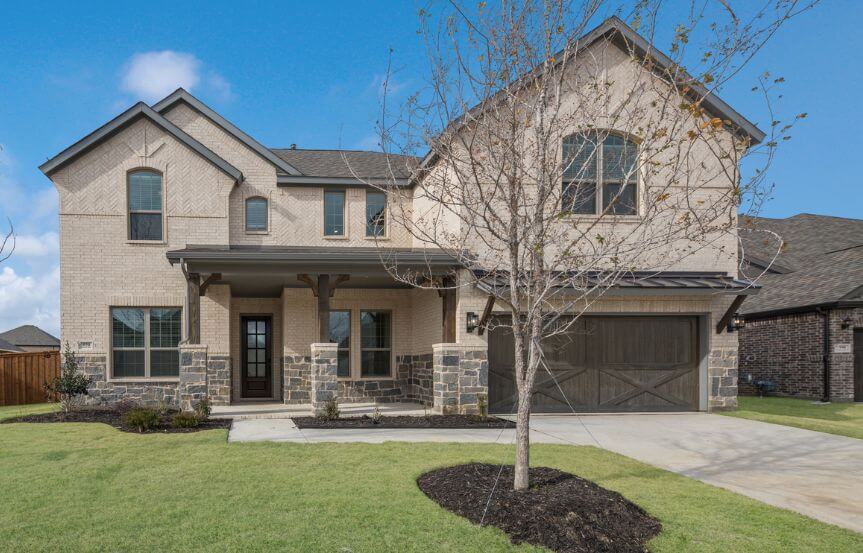 Chesmar Homes Plan Richmond Elevation in Canyon Falls