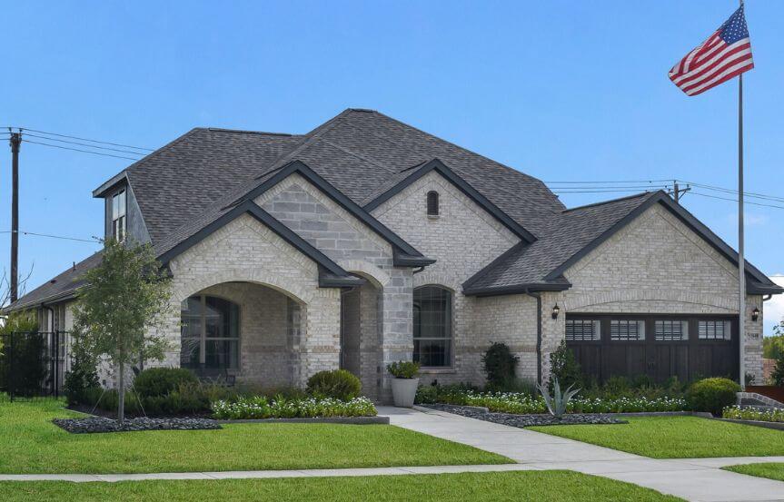 Chesmar Homes Plan Winchester Elevation in Canyon Falls