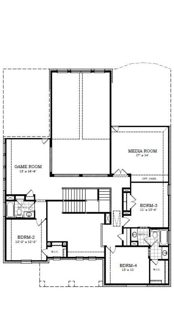 Chesmar Homes Richmond Floorplan 2 in Canyon Falls