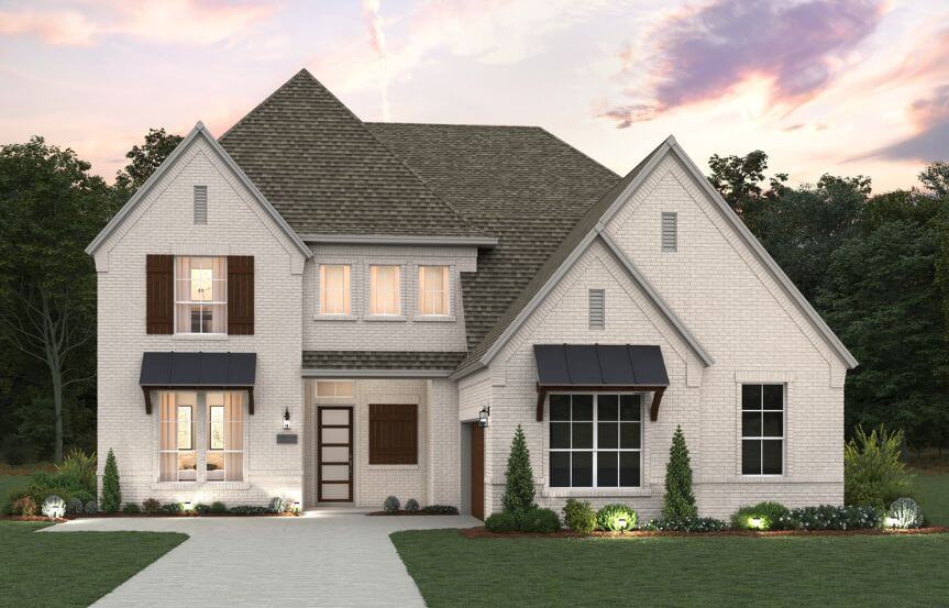 Chesmar Homes Danville Elevation BS in TGF